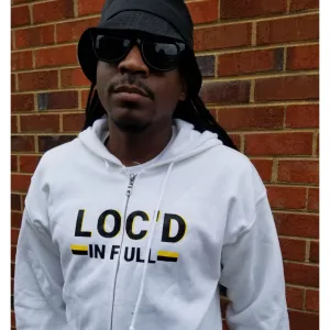 LOC'D UP ZIP HOODIE