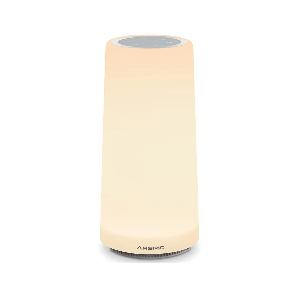 White Noise Dimmable Night Light with Touch Sensor
